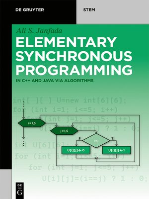 cover image of Elementary Synchronous Programming